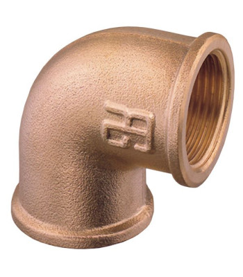 Guidi Bøjning 90° ind/ind  3/8" bronze