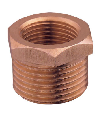 Guidi Nippelmuffe  1/2 - 3/8" bronze