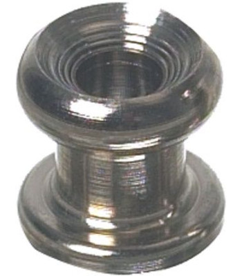 Kalecheknap krom 10 mm, 10 stk