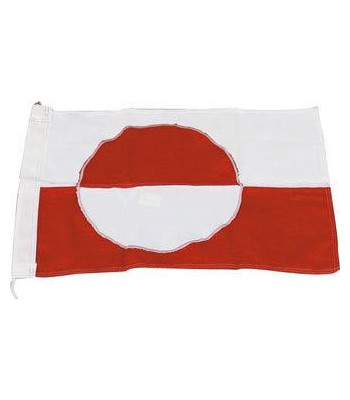 1852 flag Grønland, 75cm