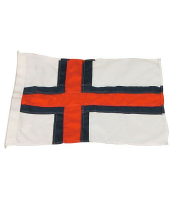 Flag færøerne 75cm syet