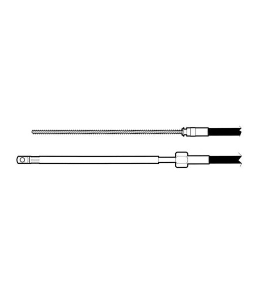 Ultraflex Styrekabel M66, 7 fod