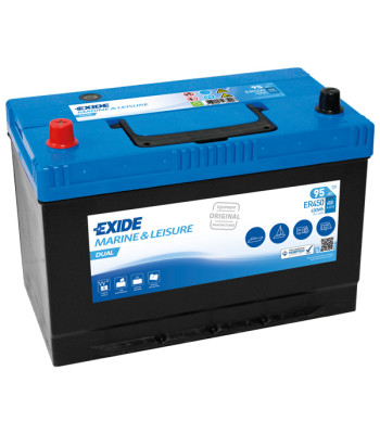 Exide Dual batteri, 95 Amp