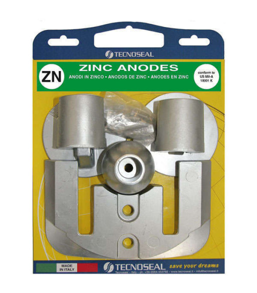 Tecnoseal zink Anode kit mercruis.bravo iii-04