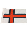 Flag færøerne 125cm. syet