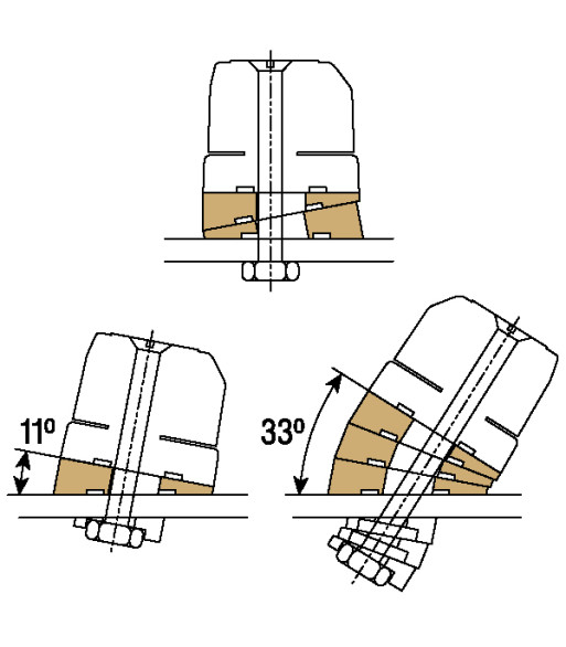 Ronstan Mellem underlagskit, sort