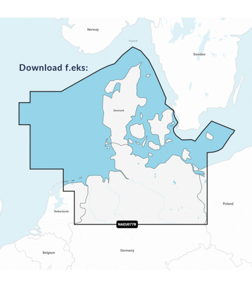 Navionics+ Regular Blankt prepaid SD/Mikro SD kort