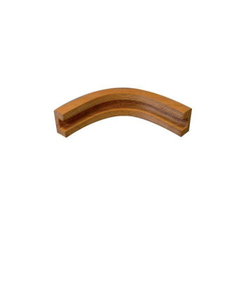 Teak vinkel ude 100/90°, 10x7mm