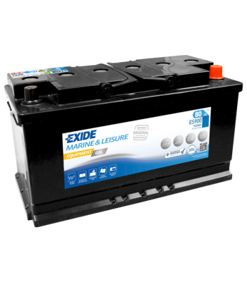 Exide Equipment batteri gel, 80 Amp