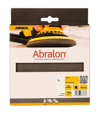 Mirka Abralon ø150mm P1000, 2stk