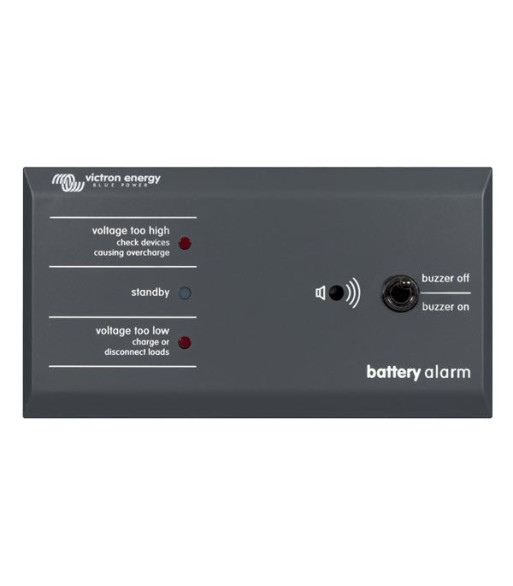 Victron batteri alarm med lyd & lys, 12/24V