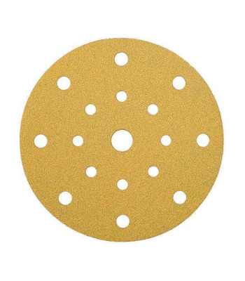 Mirka Gold rondel ø125mm P120 17 huller, 10stk