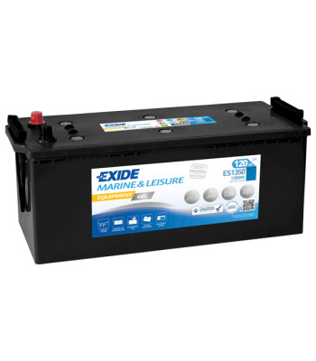 Exide Equipment batteri gel, 120 Amp