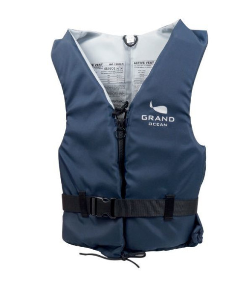 Svømmevest grand ocean 50n active navy/grå 30-50kg