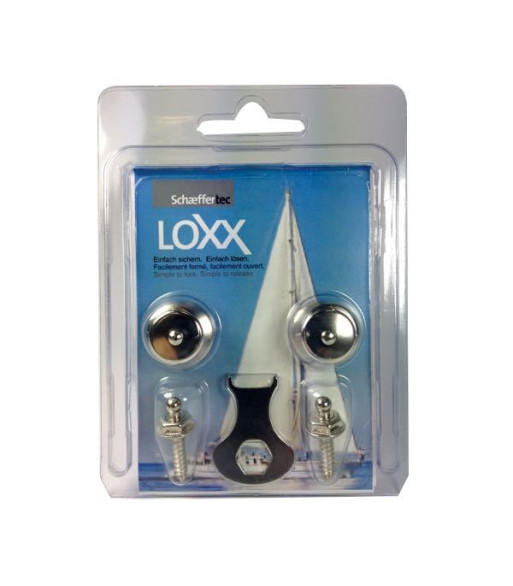 Loxx trykknapper 12 mm, 2 sæt