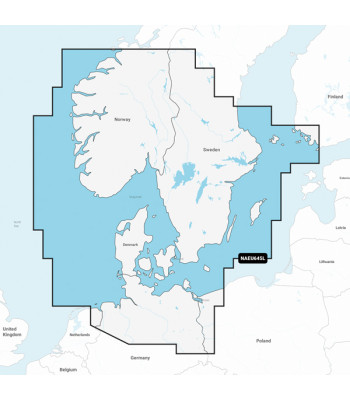 Navionics+ Large Danmark EU645L SD/Mikro SD kort