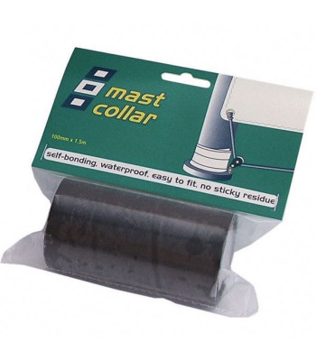 PSP Mast Collar mastekrave tape, Sort 100mm