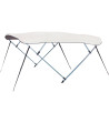 Bimini top 185-195 x 110 cm, hvid