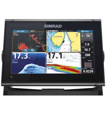 Simrad GO9 XSE m/HDI hæktransducer, 9"