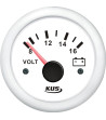 KUS analog voltmeter hvid