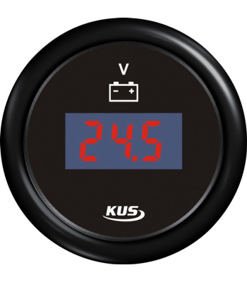 Kus digital voltmeter 9-32v, sort