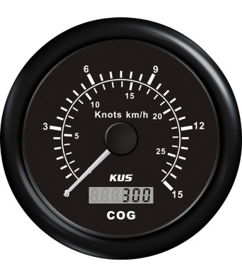 KUS GPS speed 0-15knob, sort