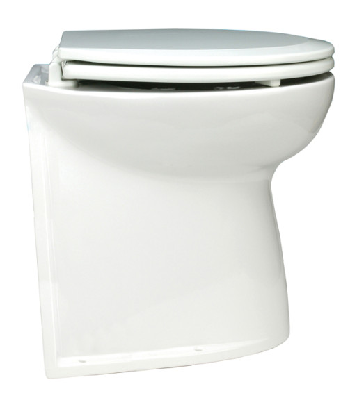 Jabsco toilet "Deluxe" lige bagkant, ferskvand 17"