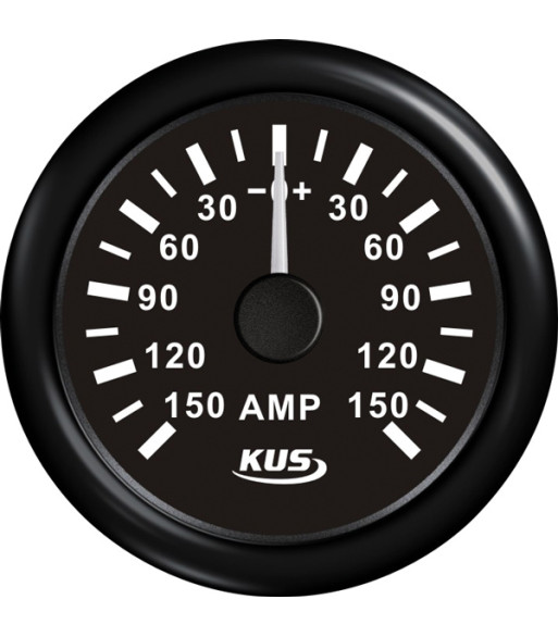 KUS amperemeter sort 150Amp shunt