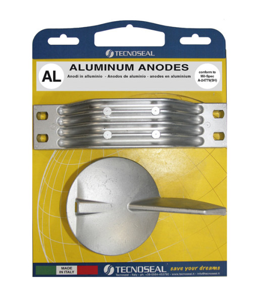 Tecnoseal Alu anode kit til yamaha 150-200hk