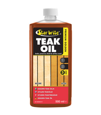 Star Brite Premium Gold Teak Olie, 500 ml