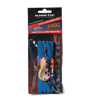 Kinetic Sabiki plaice leader/spoon lollipop, 60g