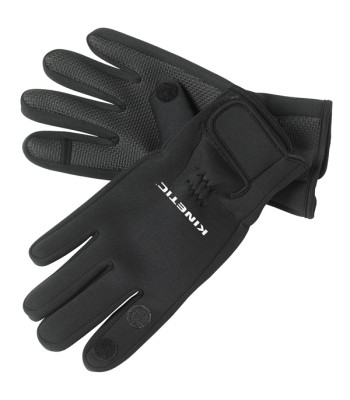 Kinetic neoprene handske ”Full finger” sort, str M