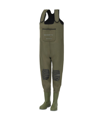 Kinetic Neogaiter Neopren waders armygrøn, str 40-41