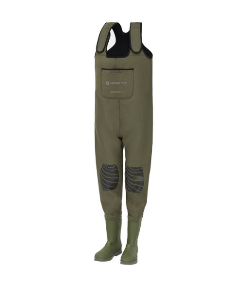 Kinetic Neogaiter Neopren waders armygrøn, str 40-41