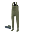 Kinetic Neogaiter Neopren waders armygrøn, str 42-43