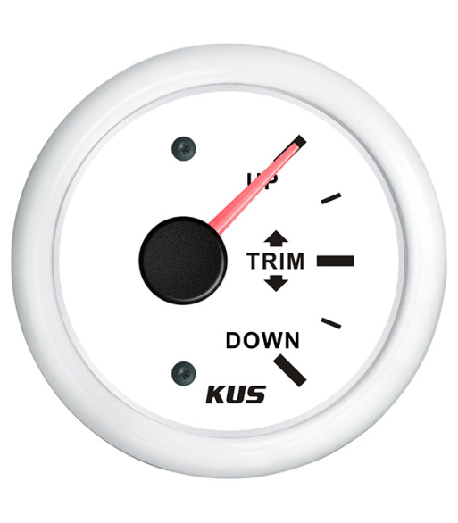 Kus trimindikator, hvid 0-190ohm