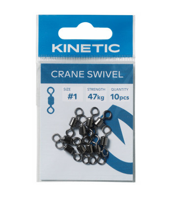 Kinetic Crane svirvel 10stk, str ＃8