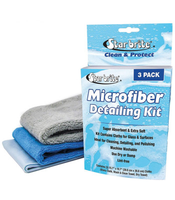 Star Brite mikrofiber kludesæt, 3 stk