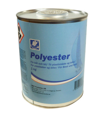 BHP polyesterplast uden hærder, 1kg