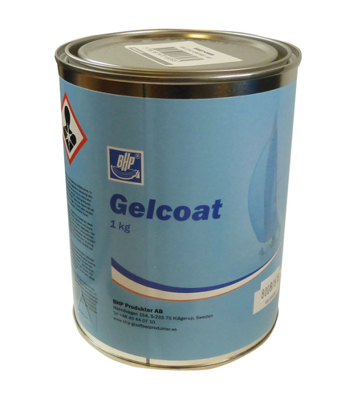 BHP Gelcoat 1kg, Hvid 2000