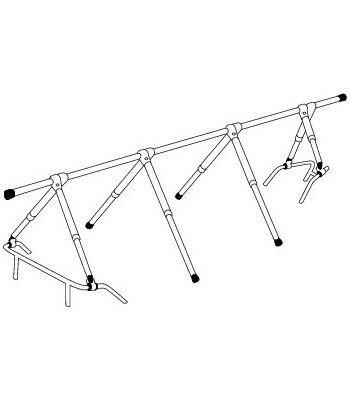 Noa dæksstativ 8meter