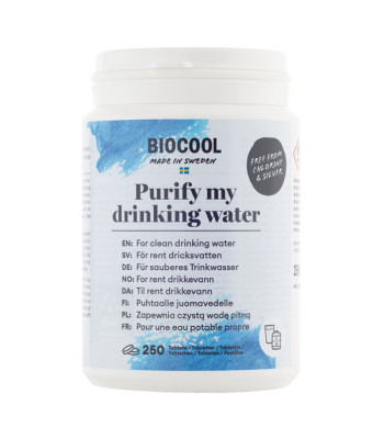 BioCool Purify Drinking Water, 250 tabs