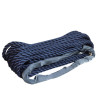 Robline fortøjning, øje med webbing, 3-slået Navy 10mm 10m