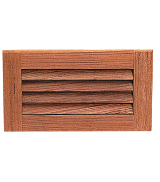 Roca ventilationsrist teak 16x20,5cm