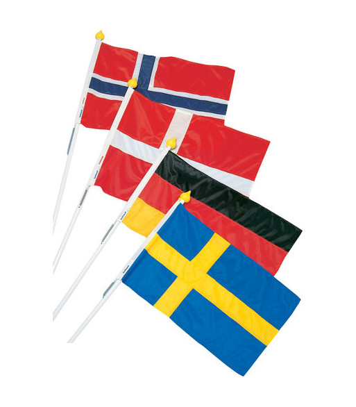 Adela Facadeflagsæt Norge, flag 70cm