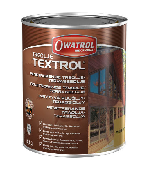 Owatrol Terrasseolie (Textrol), 2.5L