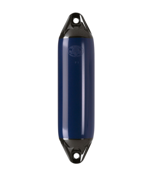 Polyform fender F01 Large navy/sort top, 130x560mm