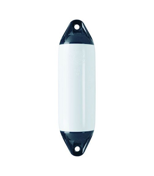 Polyform fender F01 Large hvid/sort top, 130x560mm