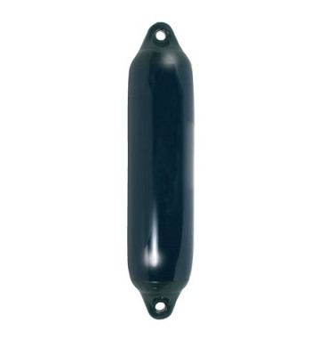 Polyform fender F1 navy/sort top, 150x610mm