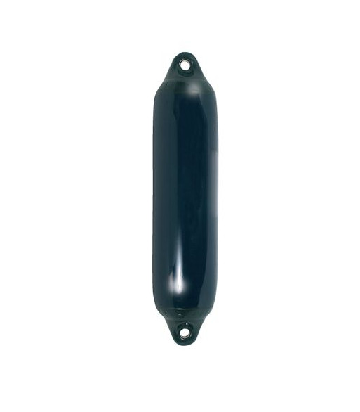 Polyform fender F1 navy/sort top, 150x610mm